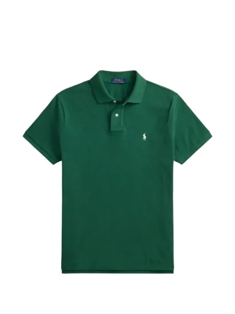 Polo Ralph Lauren logo-embroidered mesh polo shirt