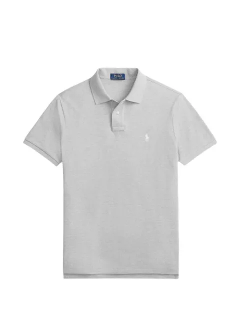 Polo Ralph Lauren logo-embroidered mesh polo shirt