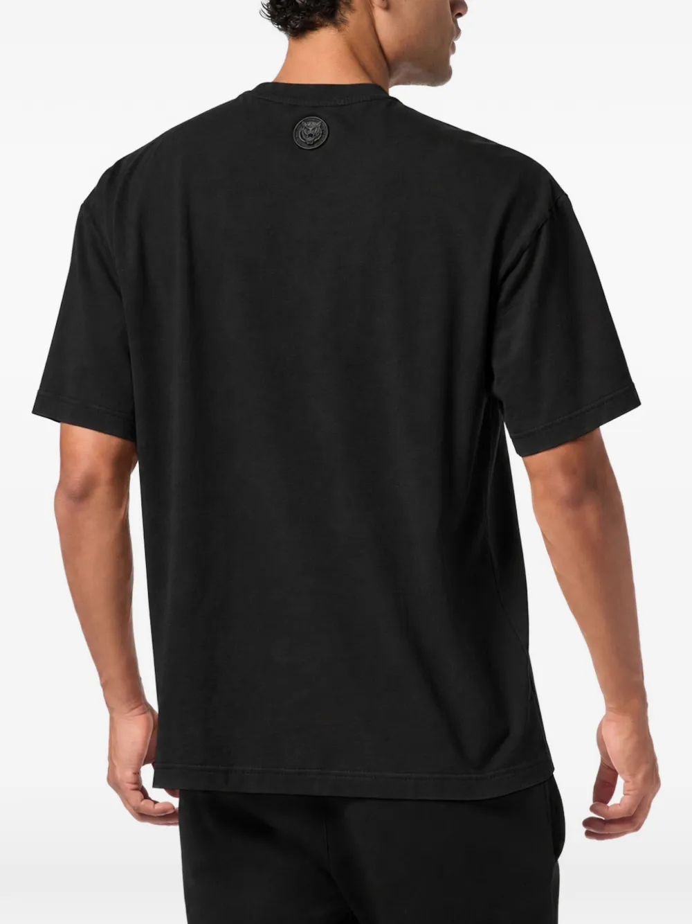 Plein Sport Future of Gymwear T-shirt met logo-print Zwart