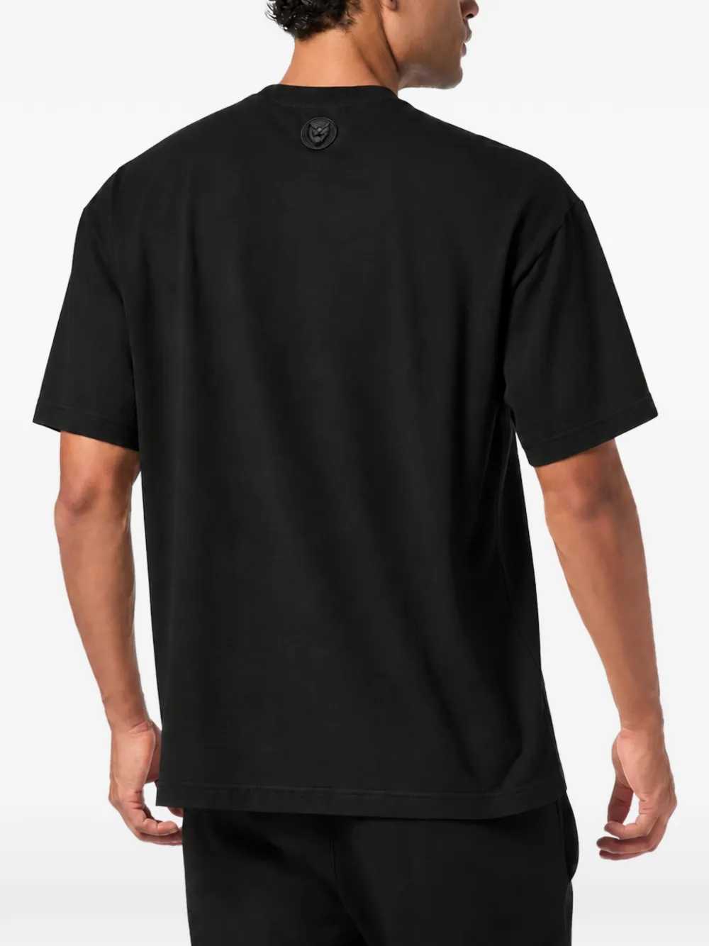 Plein Sport T-shirt met logoprint Zwart