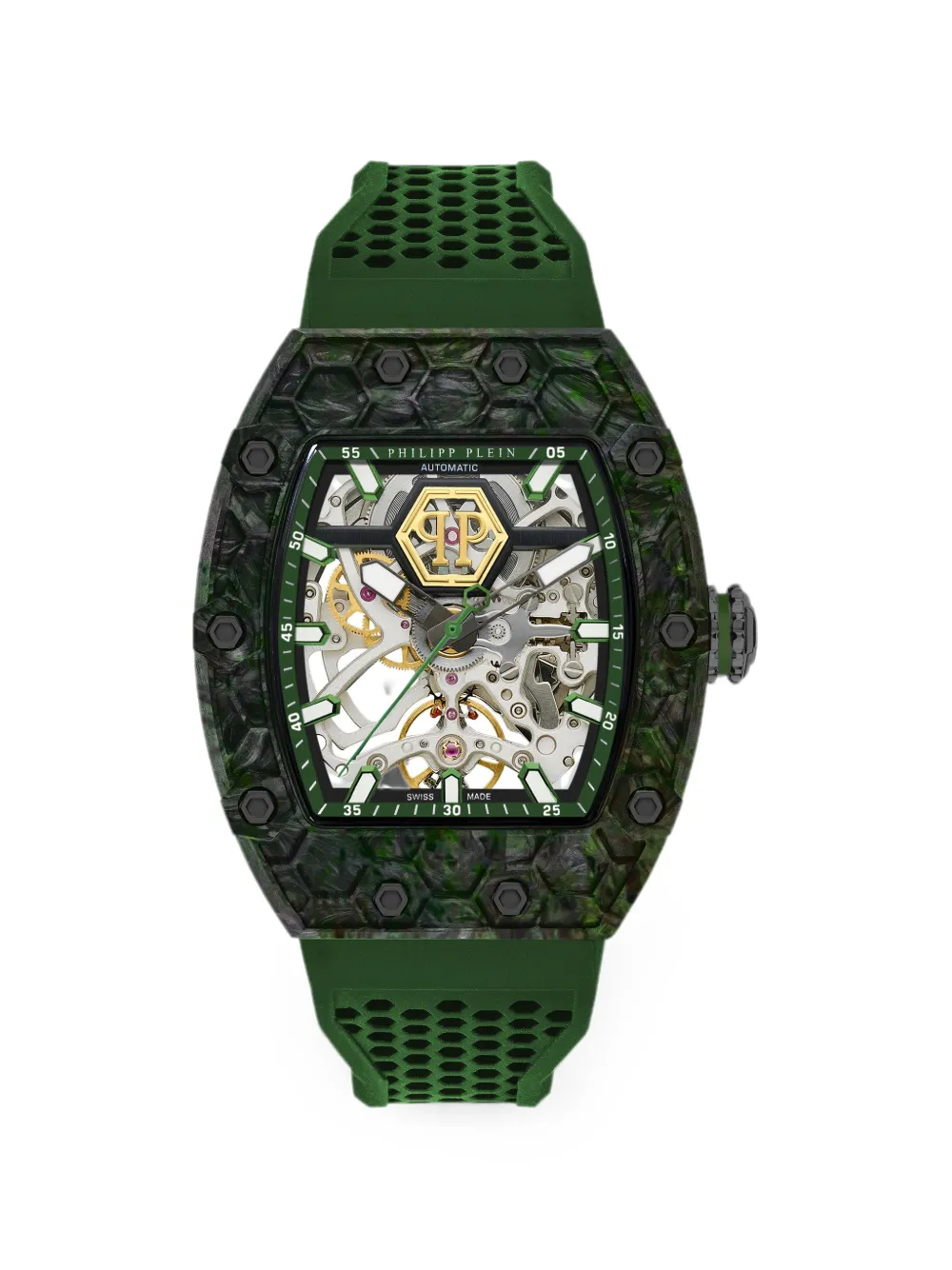 Philipp Plein Orologio Crypto King 45mm - Verde