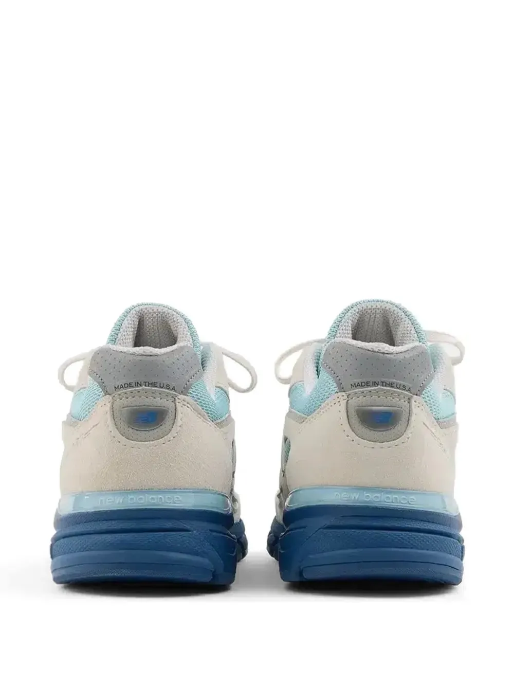 New Balance 990v4 mesh-panel sneakers Beige