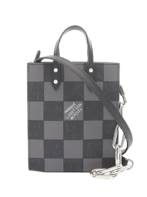 Louis Vuitton Pre-Owned 2018 ダミエ グラフィット キーポル バンド
