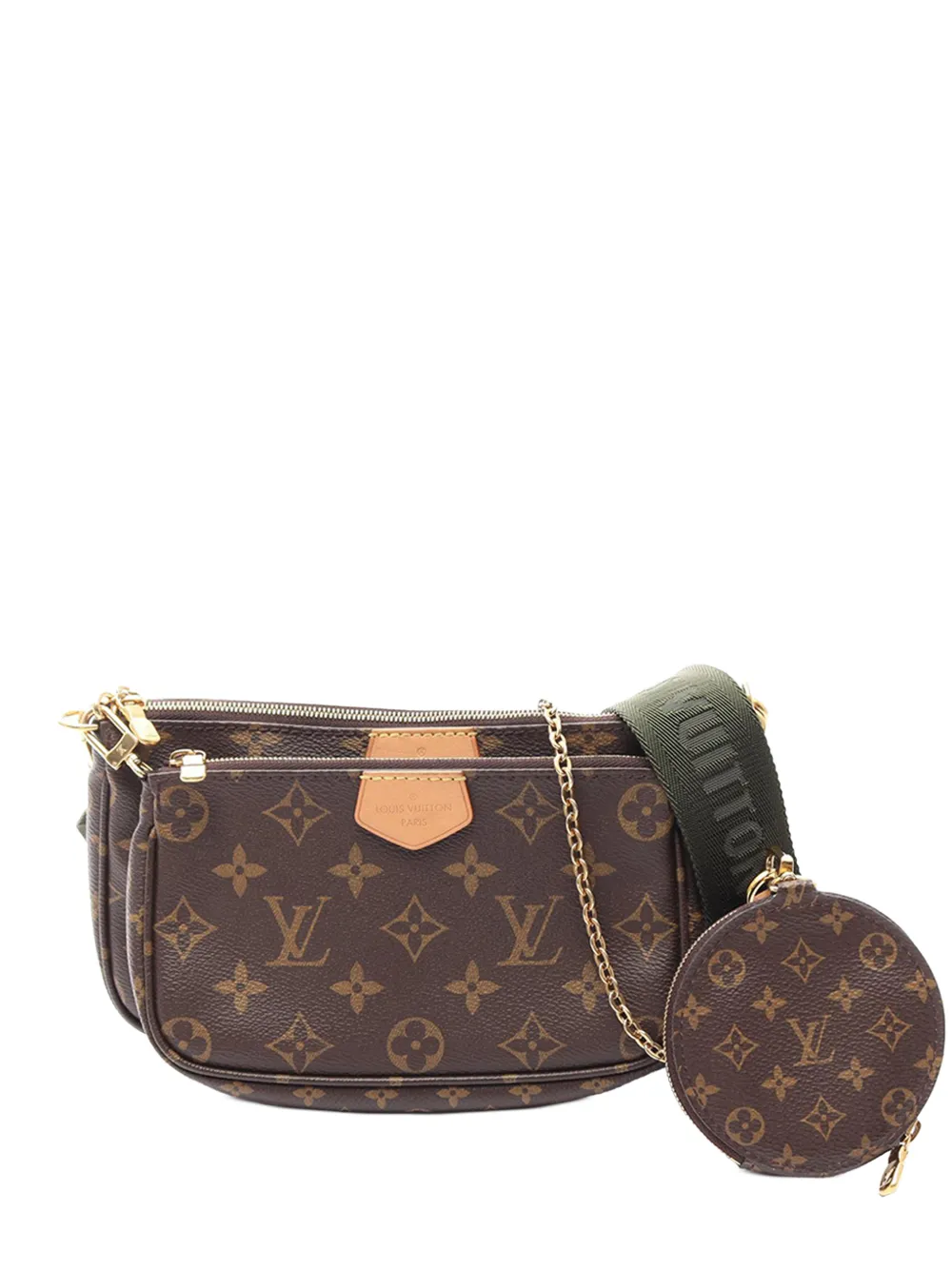 Louis Vuitton Pre-Owned 2020 Monogram Multi Pochette Accessoires satchel - Marrone