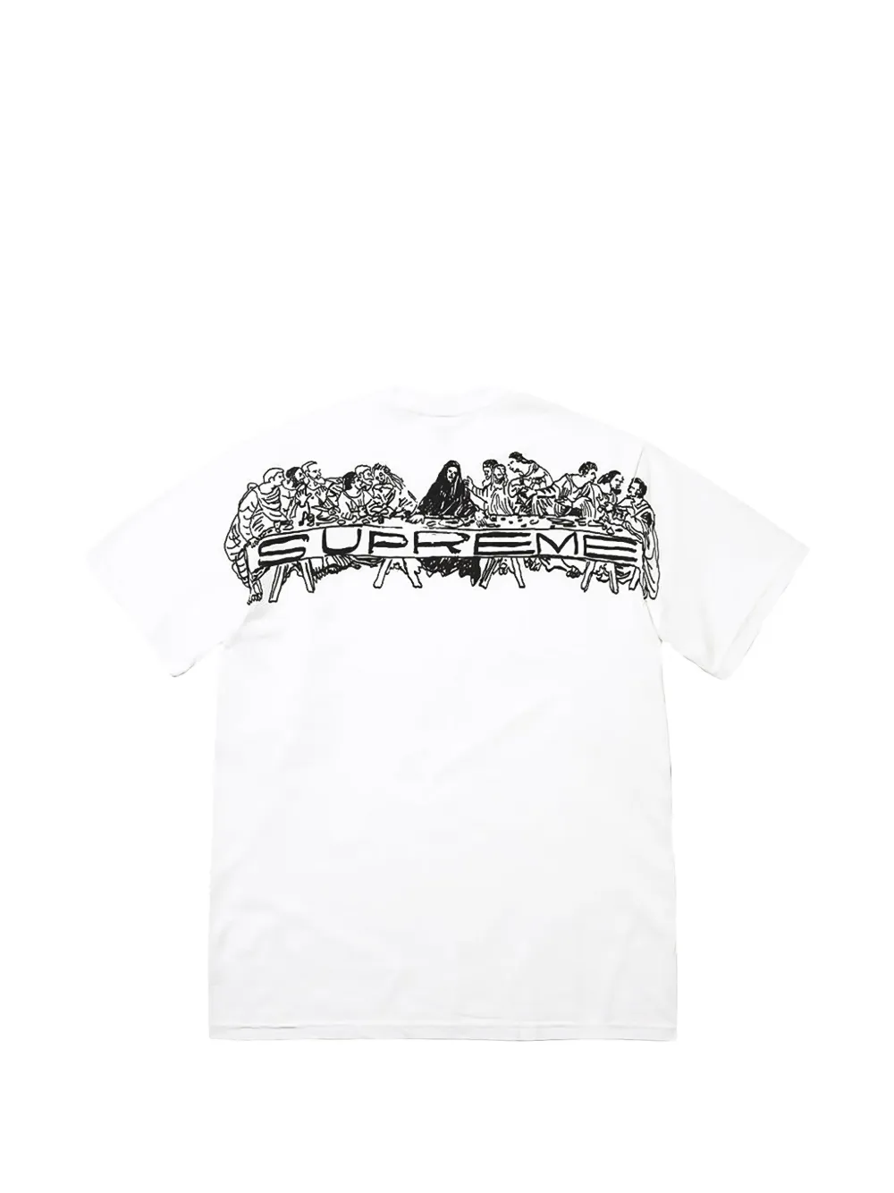 Supreme Supper T-shirt met grafische print Wit