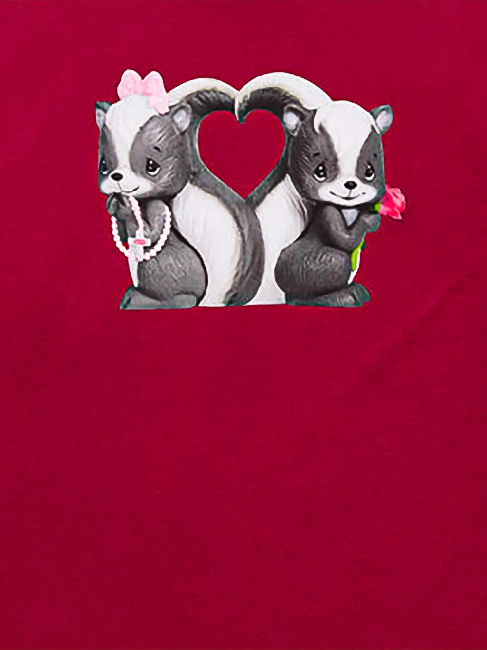 Supreme Skunk T-shirt met grafische print Rood