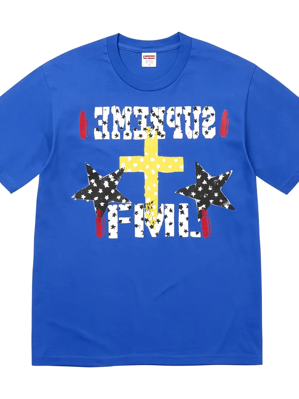 Supreme FML T-shirt met grafische print Blauw