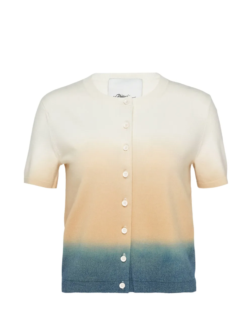 3.1 Phillip Lim short-sleeve cardigan - Toni neutri