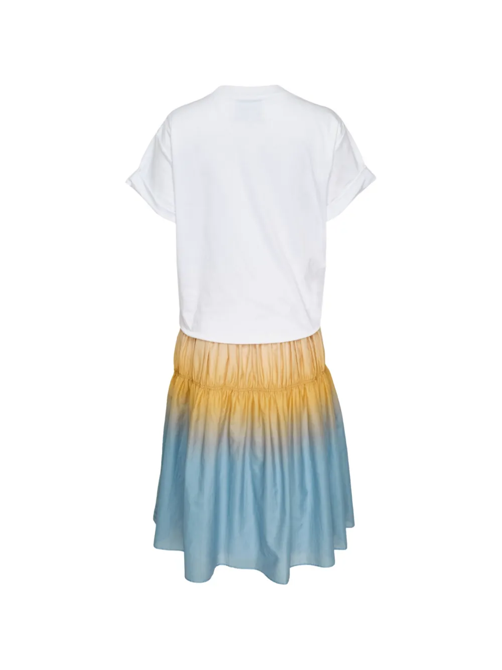 3.1 Phillip Lim Midi-jurk met gedraaid detail Wit