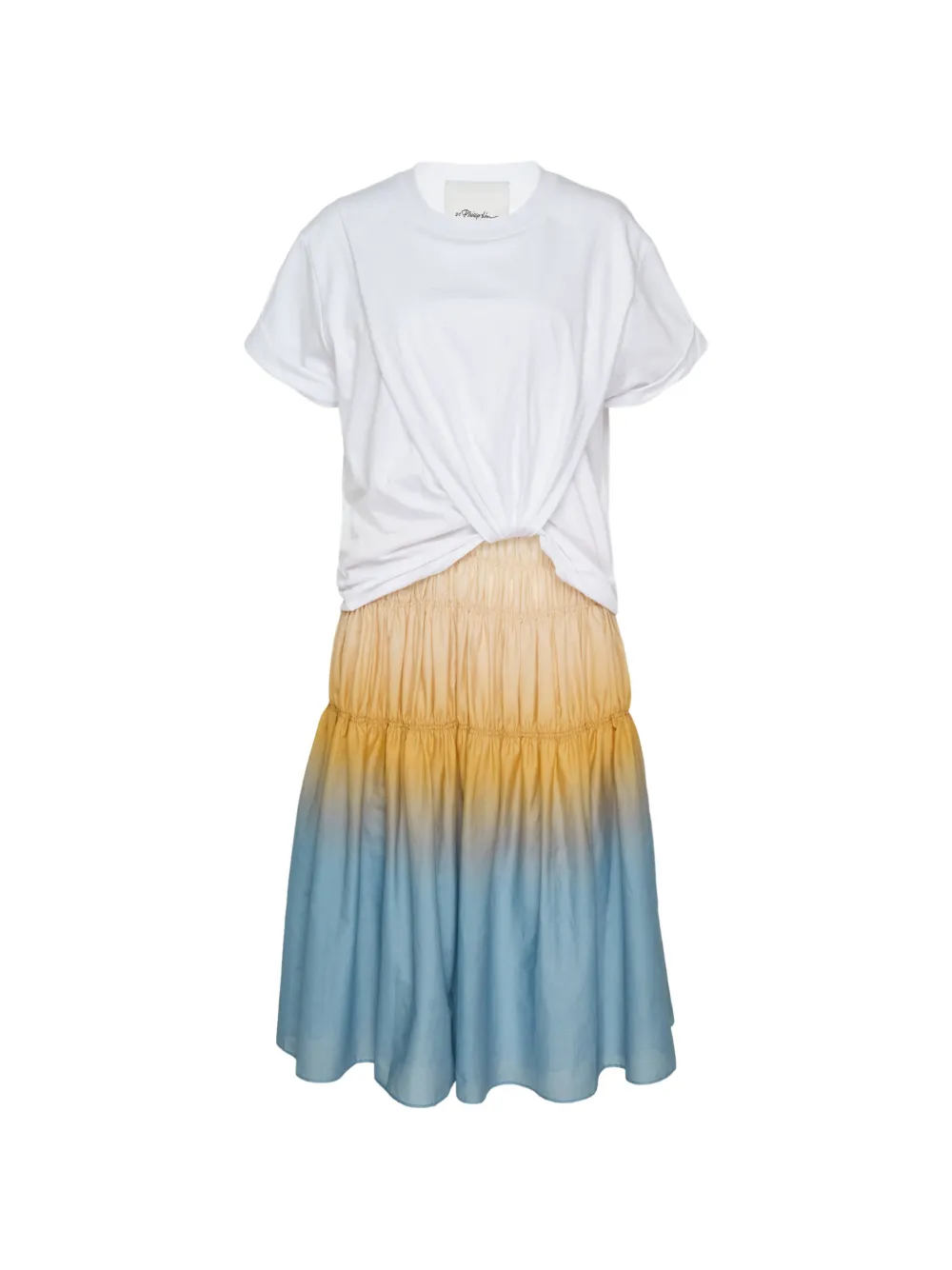 3.1 Phillip Lim twist-detail midi dress - White