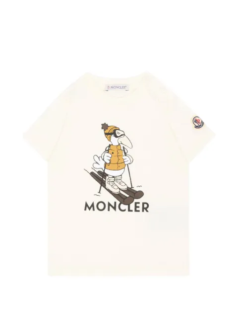 Moncler Enfant MonDuck グラフィック Tシャツ