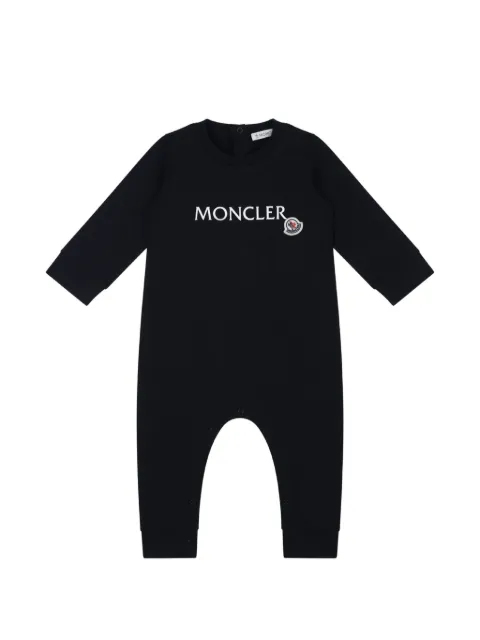Moncler Enfant logo-print long-sleeve romper