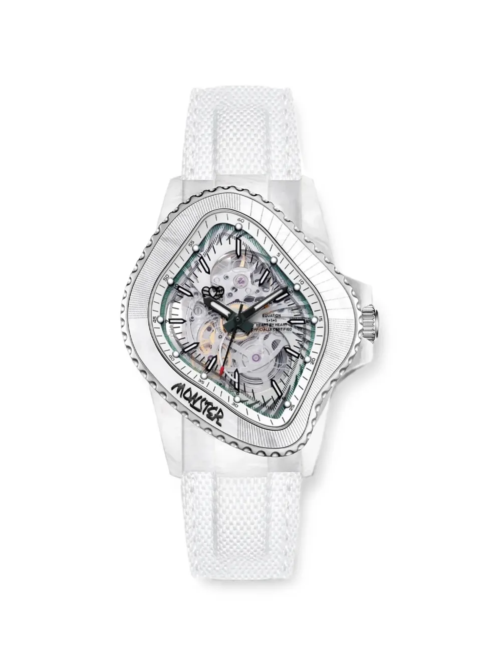 LAARVEE Orologio Monster 40mm - Argento