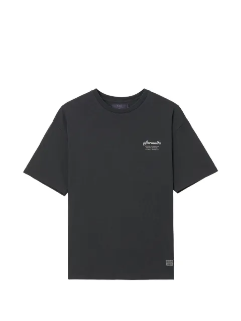 aftermaths t-shirt en coton à logo imprimé