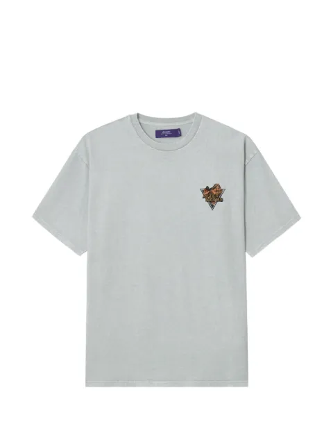 aftermaths playera de algodón con estampado gráfico