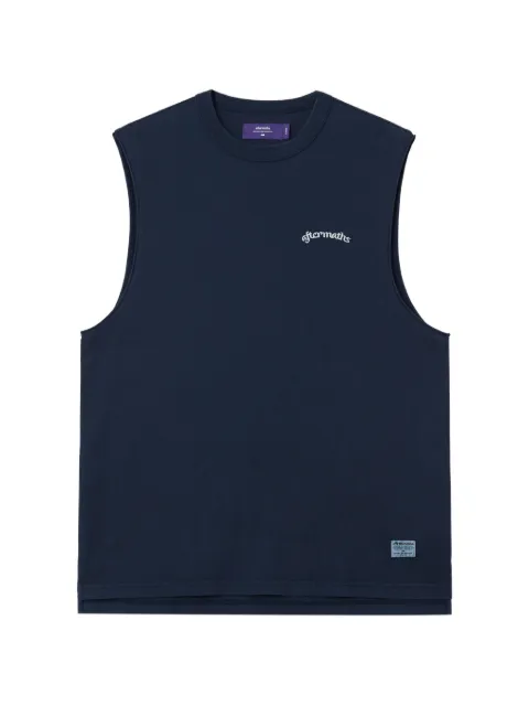 aftermaths graphic-print cotton tank top