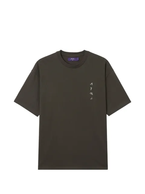 aftermaths t-shirt en coton à imprimé graphique