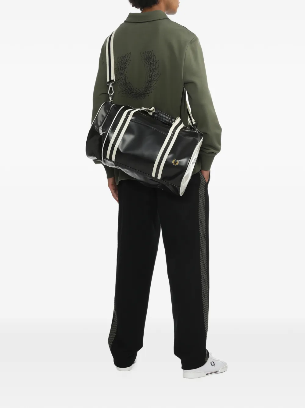 Fred Perry Classic Barrel reistas Zwart
