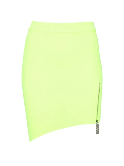 GCDS asymmetric knitted skirt