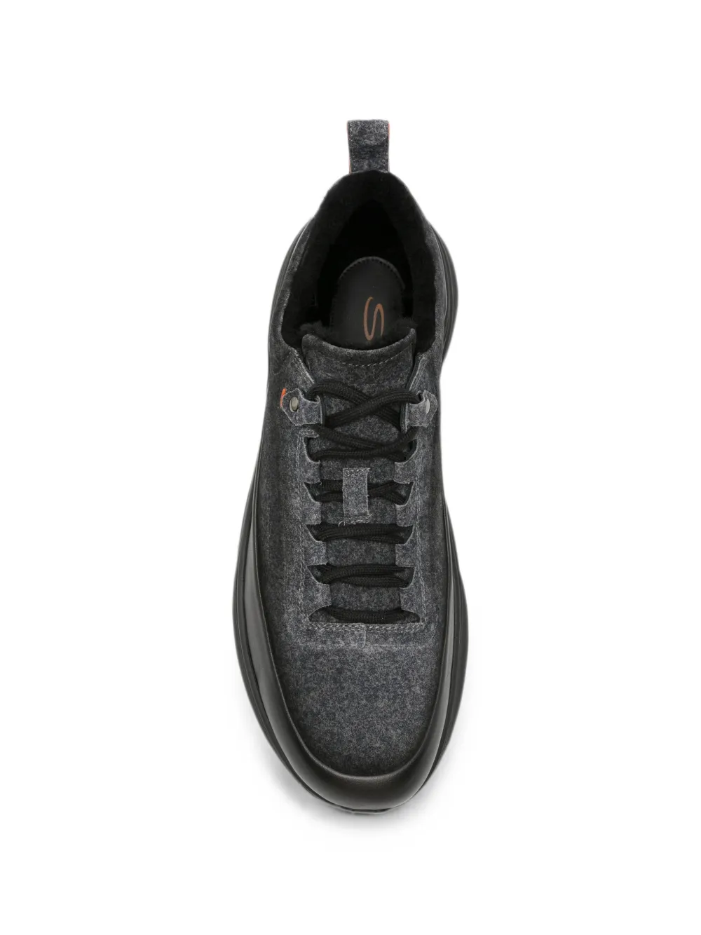Santoni Bounce panelled sneakers Grijs