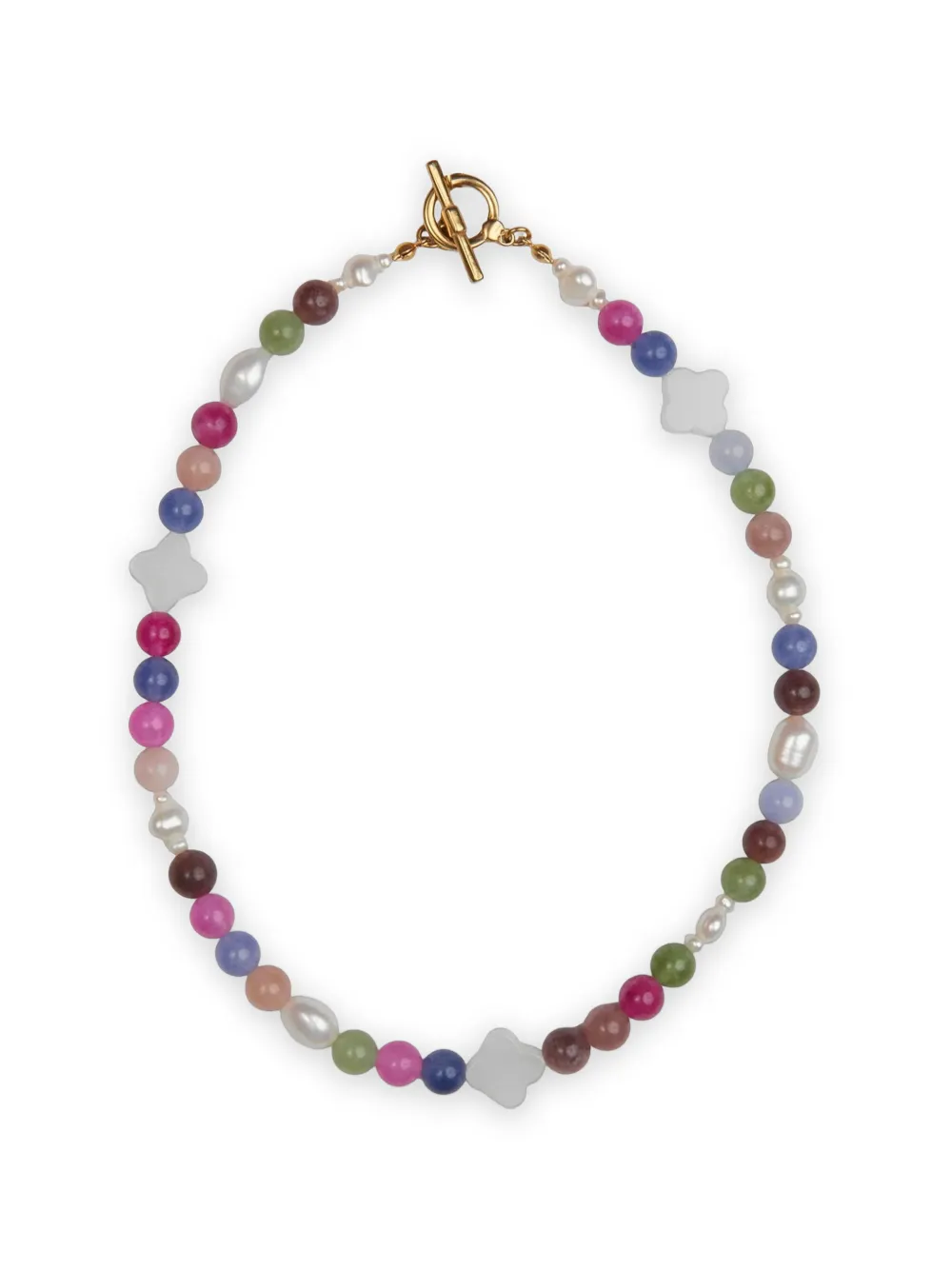 Labelled Jewellery Clover Crush Halskette - Gold