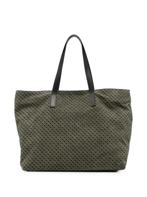 Gherardini monogram-print leather shoulder bag