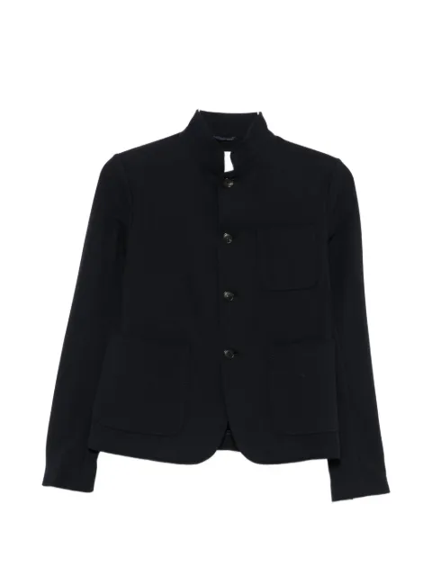 Circolo 1901 mandarin-collar patch-pocket jacket