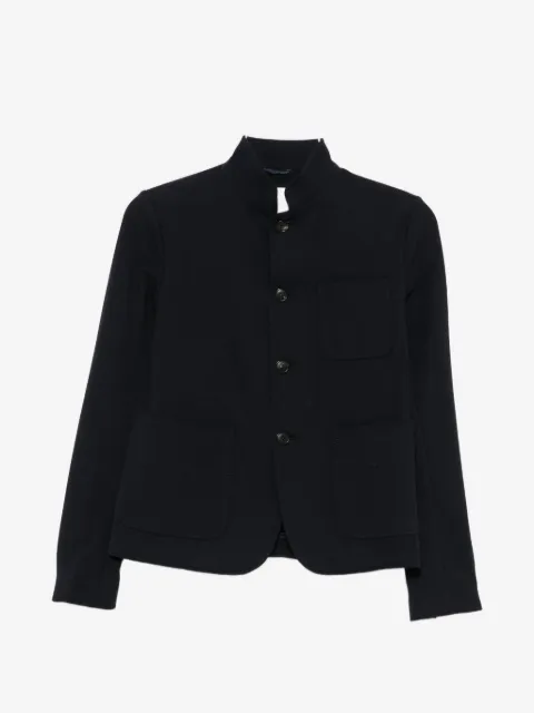 Circolo 1901 mandarin-collar patch-pocket jacket