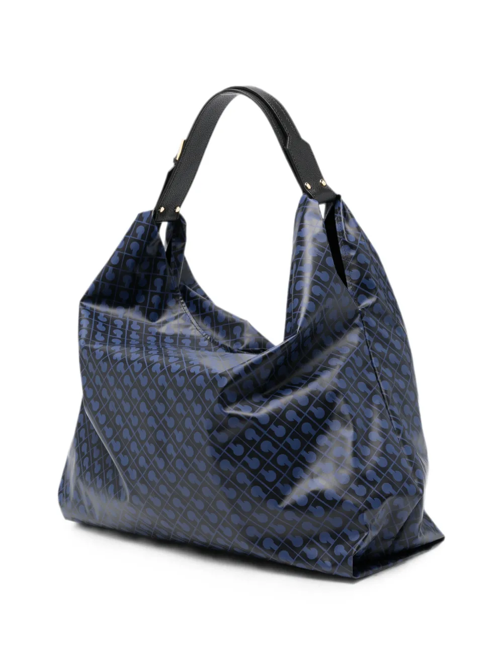 Gherardini Shopper met monogramprint Zwart