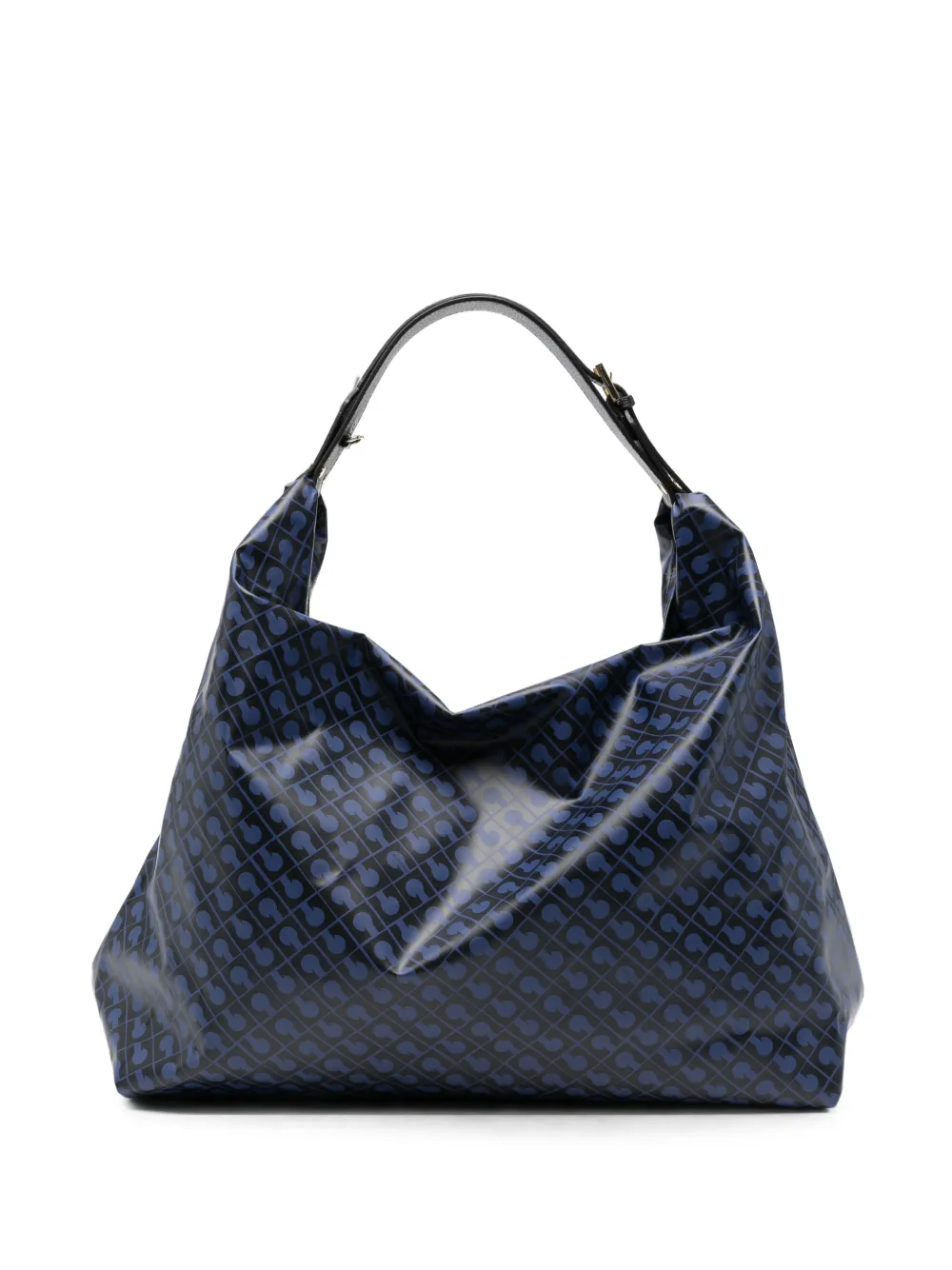Gherardini monogram-print tote bag - Nero