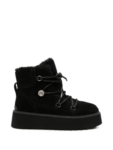 PINKO lace-up platform boots