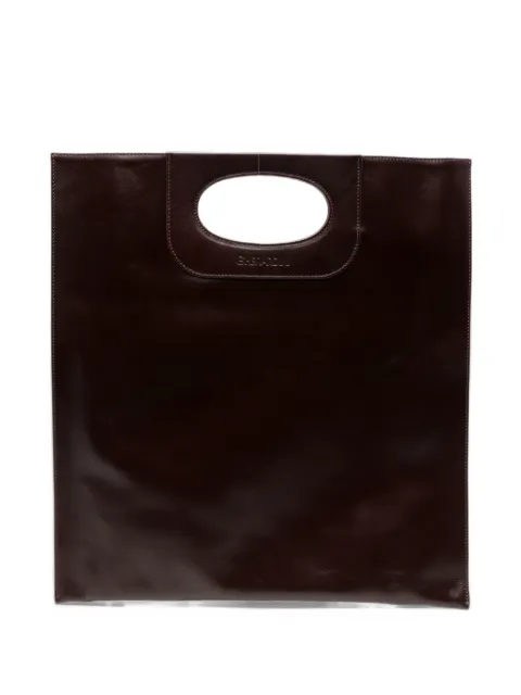 Gherardini Piattina leather tote bag