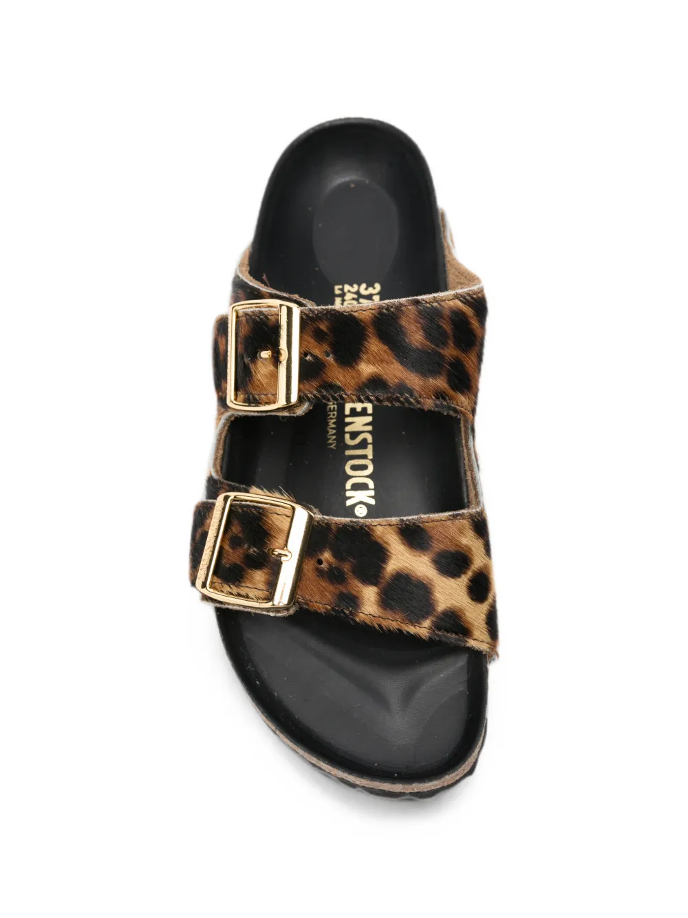 Birkenstock Arizona leopard-print sandals Bruin