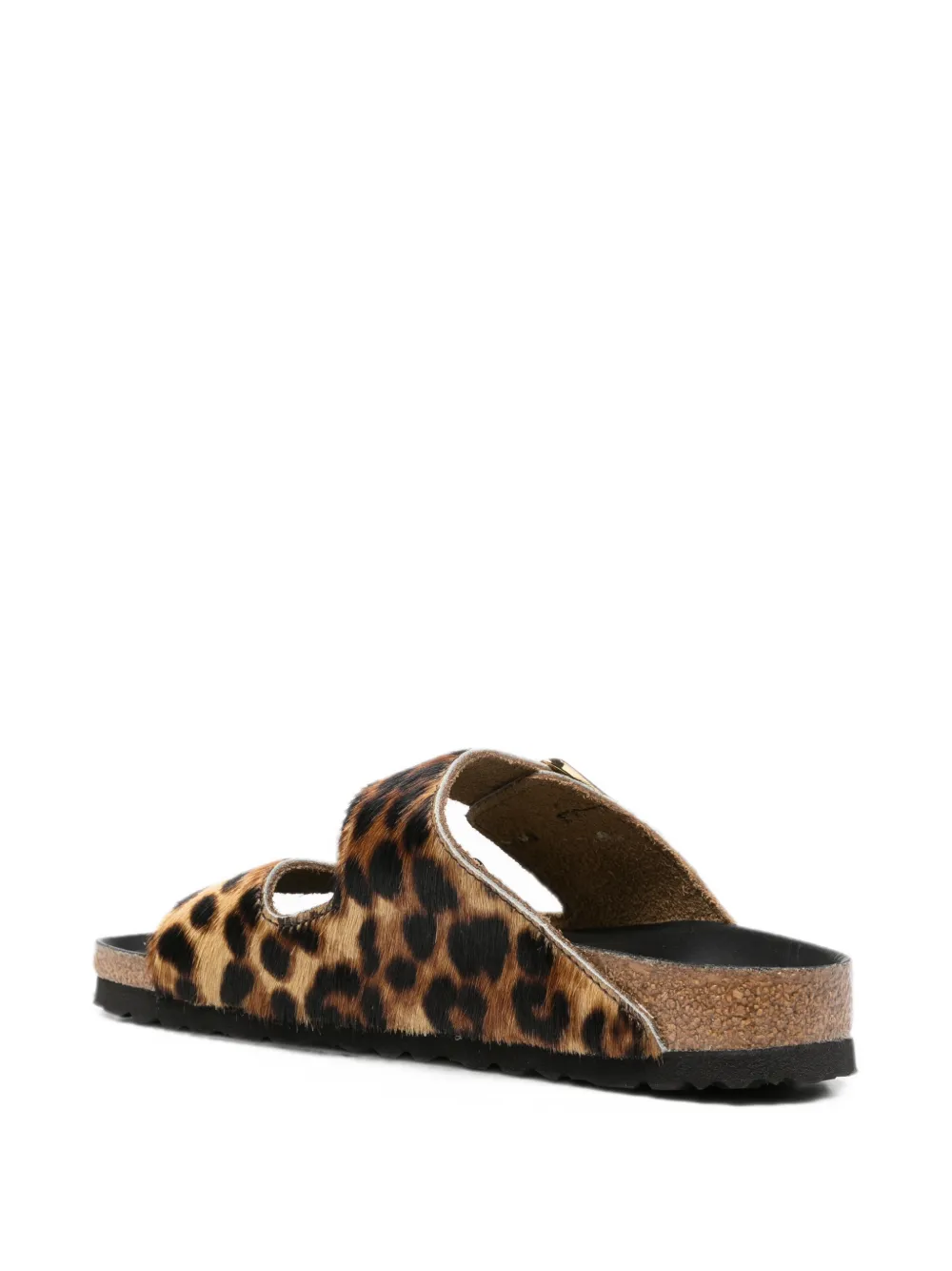 Birkenstock Arizona leopard-print sandals Bruin