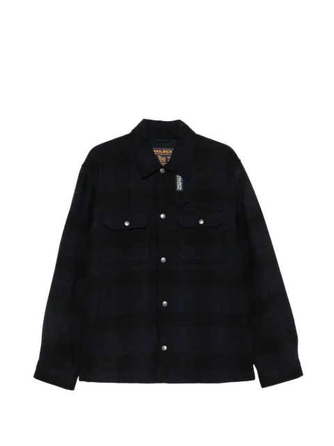 Woolrich Alaskan check-pattern button-down jacket