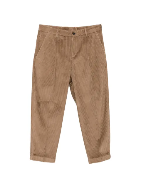 Daniele Alessandrini pleated corduroy trousers