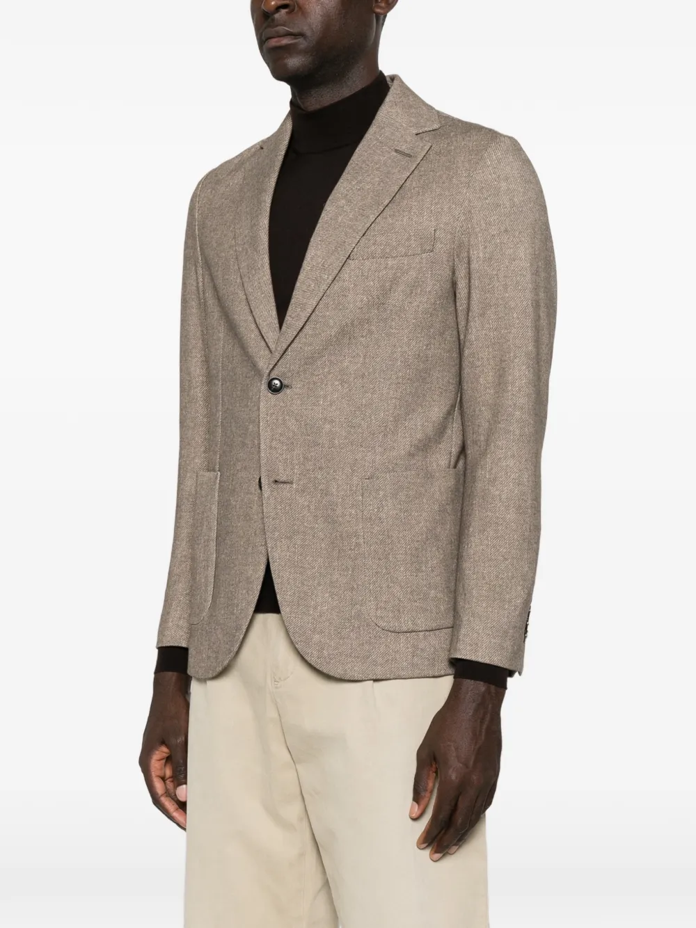 Circolo 1901 Blazer met visgraatpatroon Bruin
