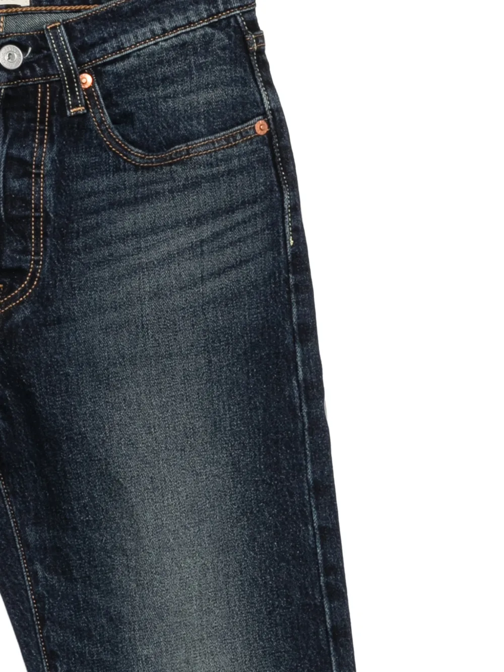 Levi's Cropped jeans Blauw