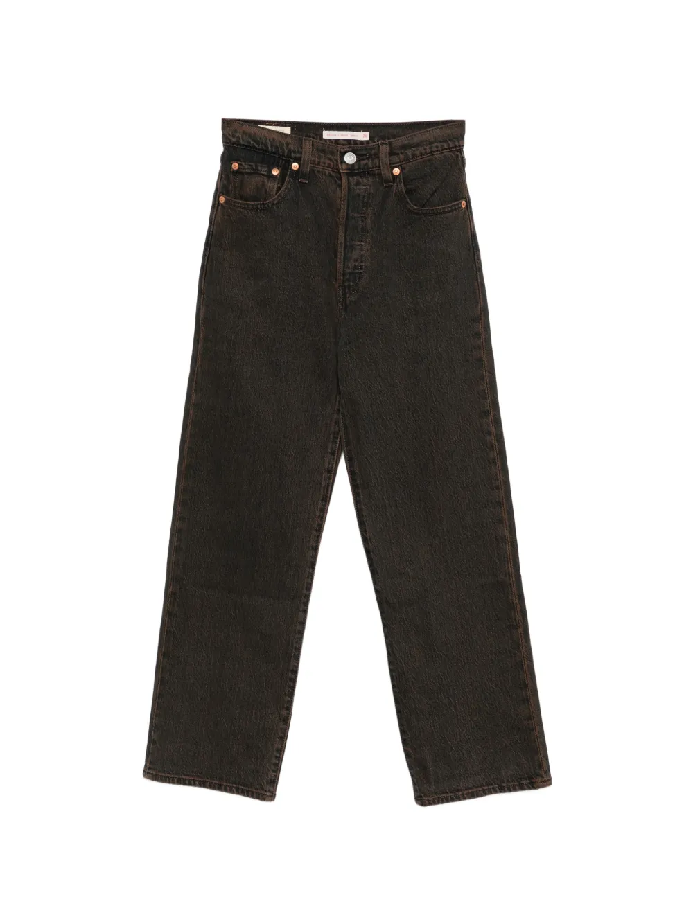 Levi's logo-patch belt-loop jeans - Blau