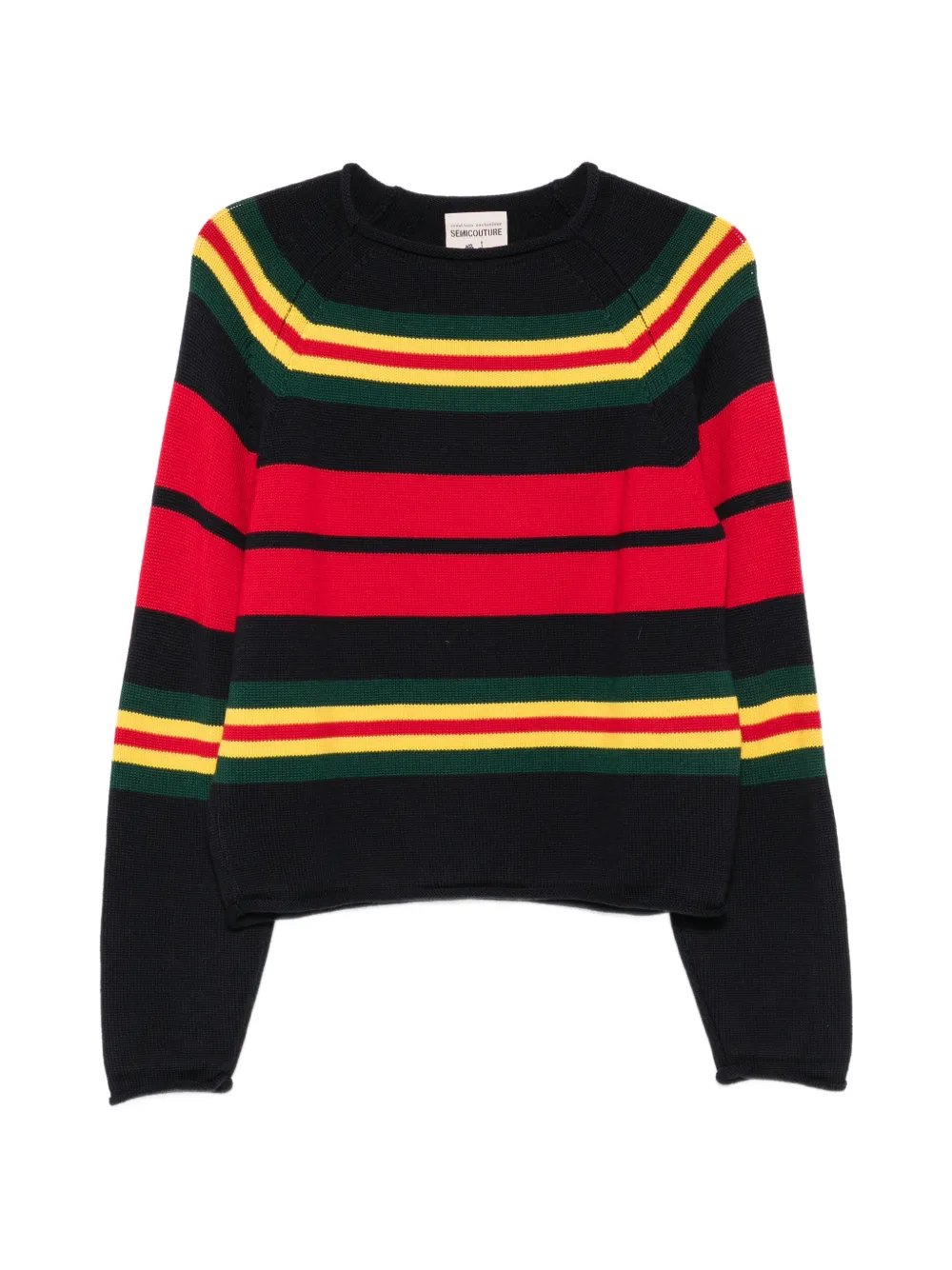 Semicouture striped sweater - Blu