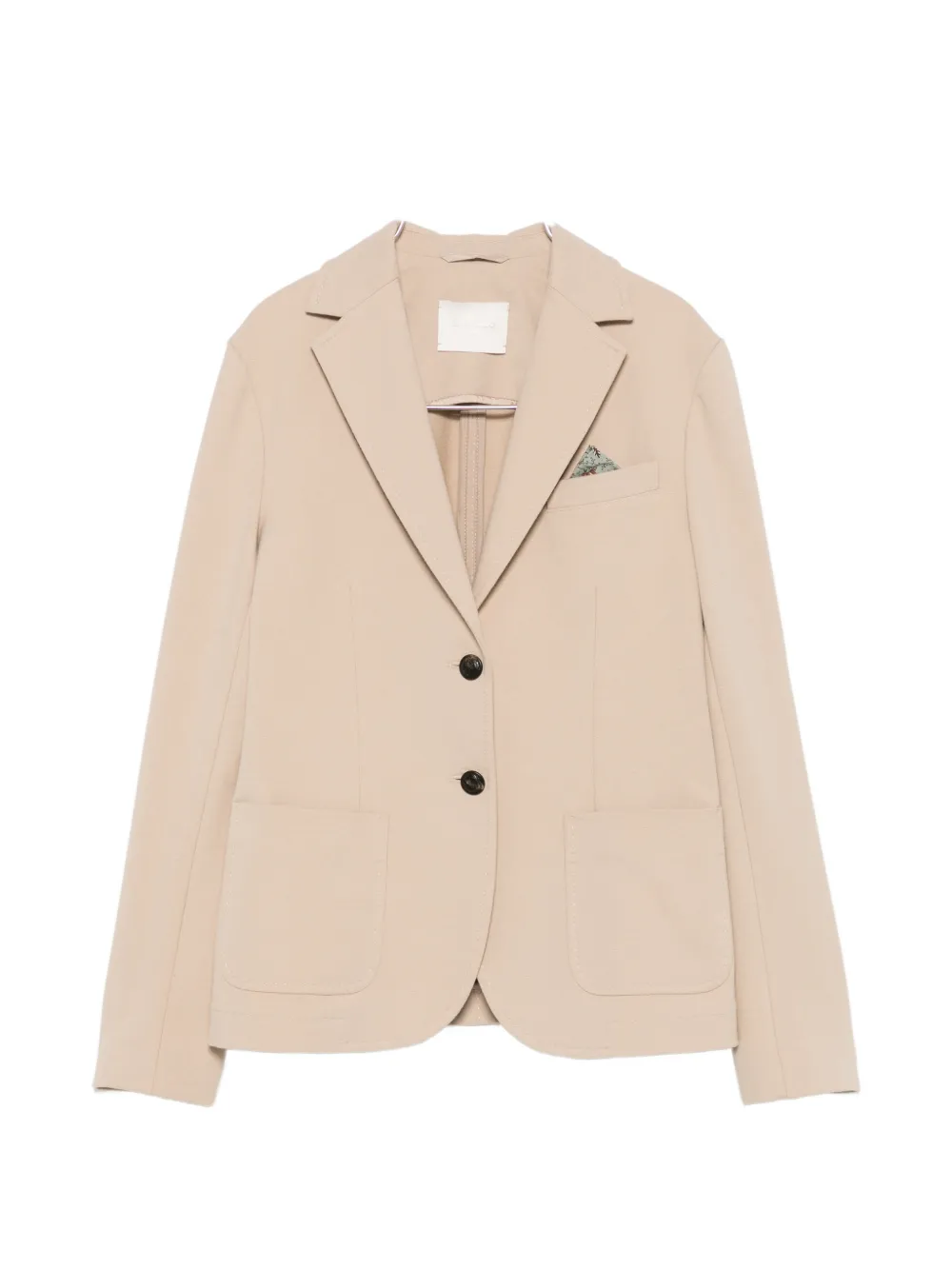 Circolo 1901 single-breasted notched-lapels jacket - Nude