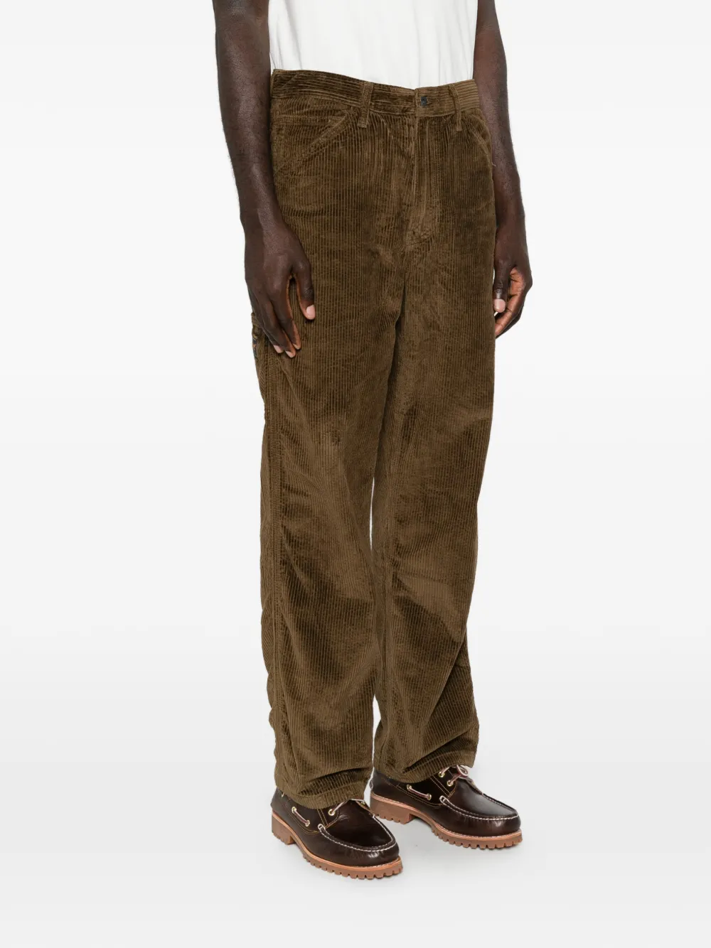 Levi's Ribfluwelen timmermansbroek Bruin