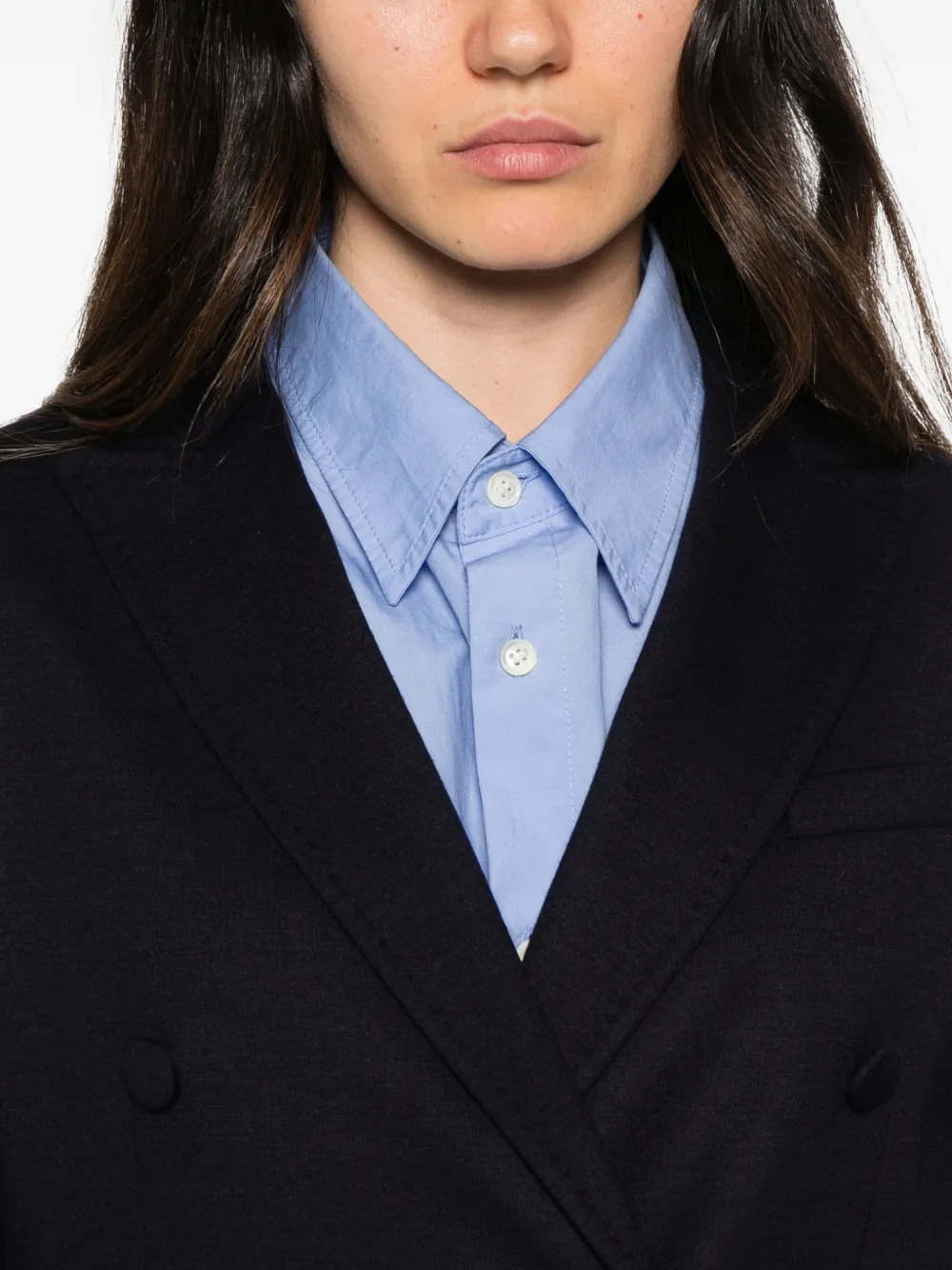 Circolo 1901 double-breasted blazer Blauw