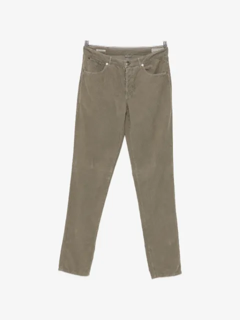 Brunello Cucinelli corduroy-texture trousers