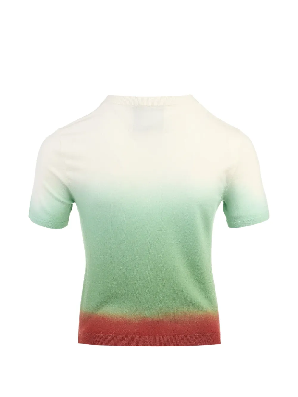 3.1 Phillip Lim gradient short-sleeve cardigan Groen