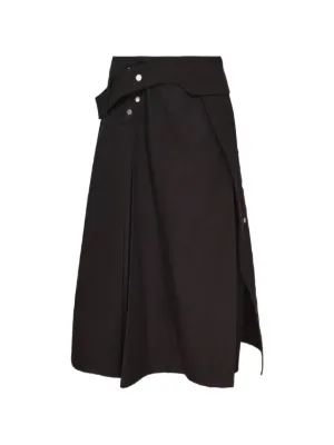 未使用 3.1 Phillip Lim フィリップリム 黒 ドレープ スカート 3.1 Phillip Lim（3.1 フィリップリム）スカート - FARFETCH