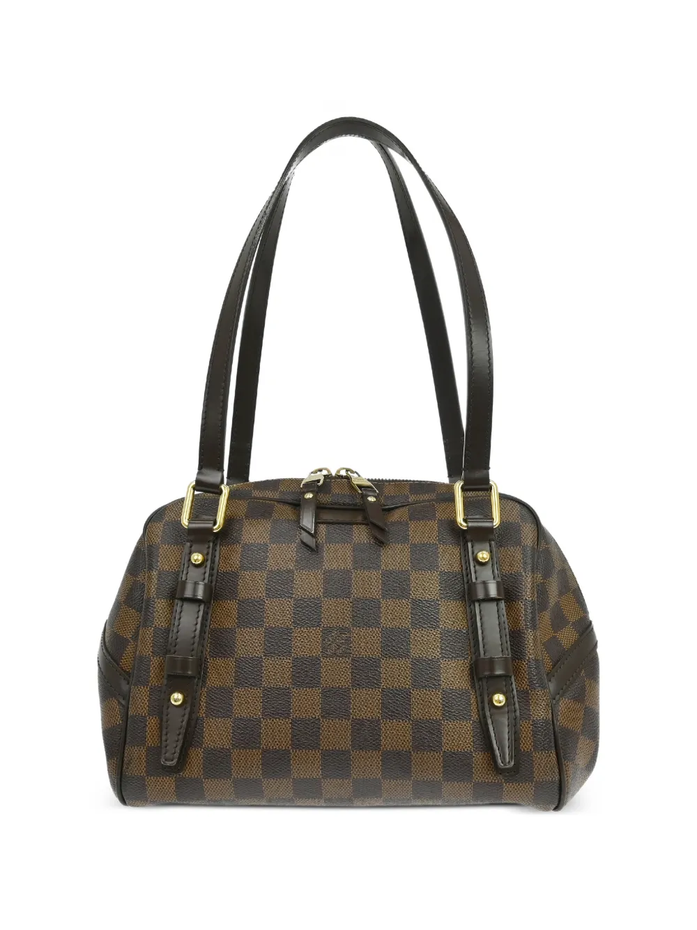 Louis Vuitton Pre-Owned 2010 Rivington PM Damier shoulder bag - Brown