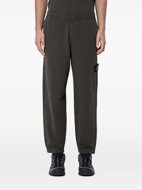 Stone Island pantalon de jogging Ă patch logo