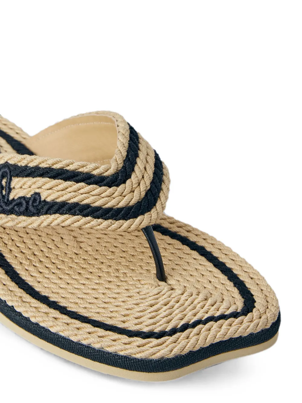 Chloé Sand thong sandals Beige