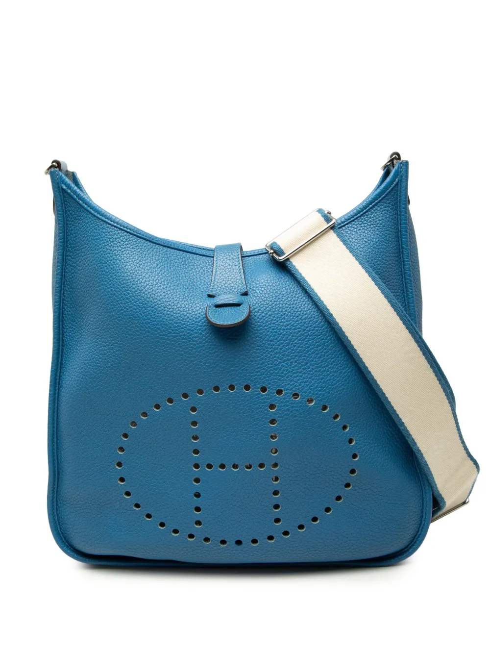 Hermès Pre-Owned 2011 Clemence Evelyne III 33 crossbody bag - Blu